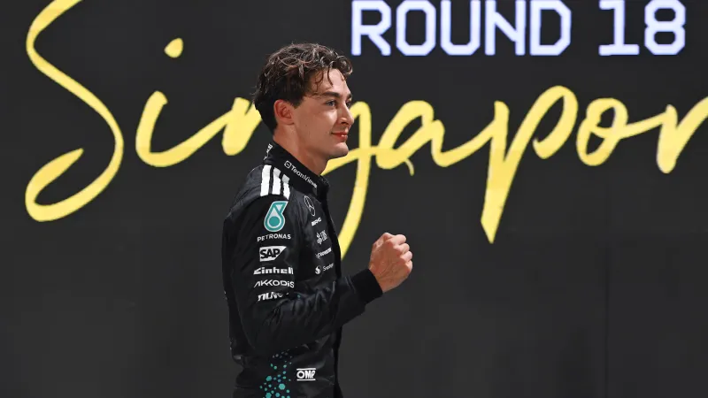 流言板]F1官方数据：拉塞尔以新赛道纪录斩获首个新加坡大奖赛杆位(图2)