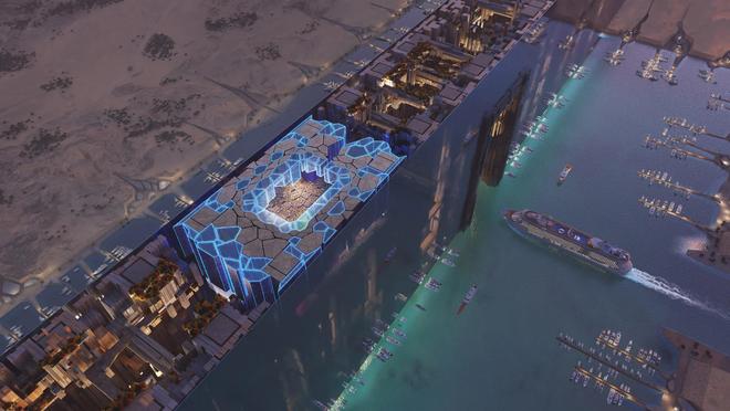 沙特空中体育馆曝光350米高的楼顶球场基建完胜欧洲五大联赛(图4)