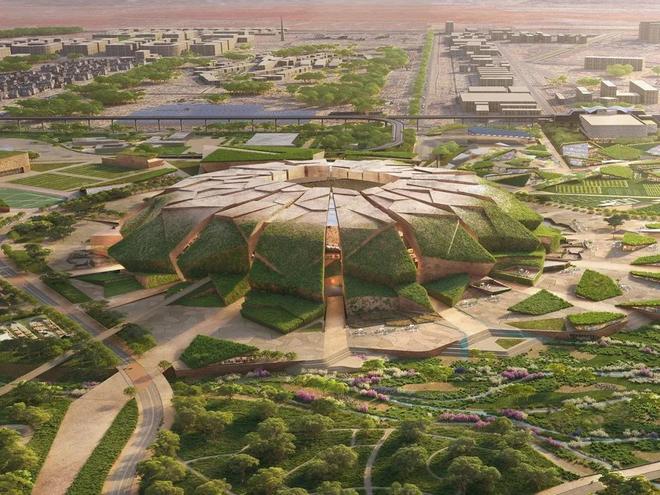 沙特空中体育馆曝光350米高的楼顶球场基建完胜欧洲五大联赛(图9)