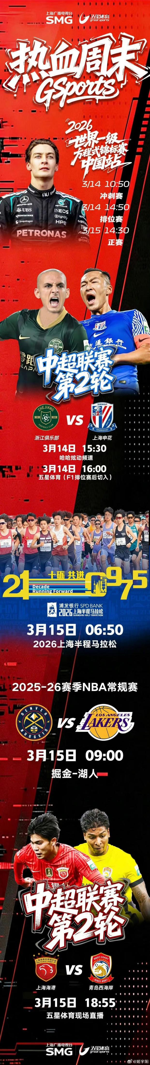 上海喜迎“超级体育周末“：不只是一场场运动赛事更是一个个亿级消费场景！